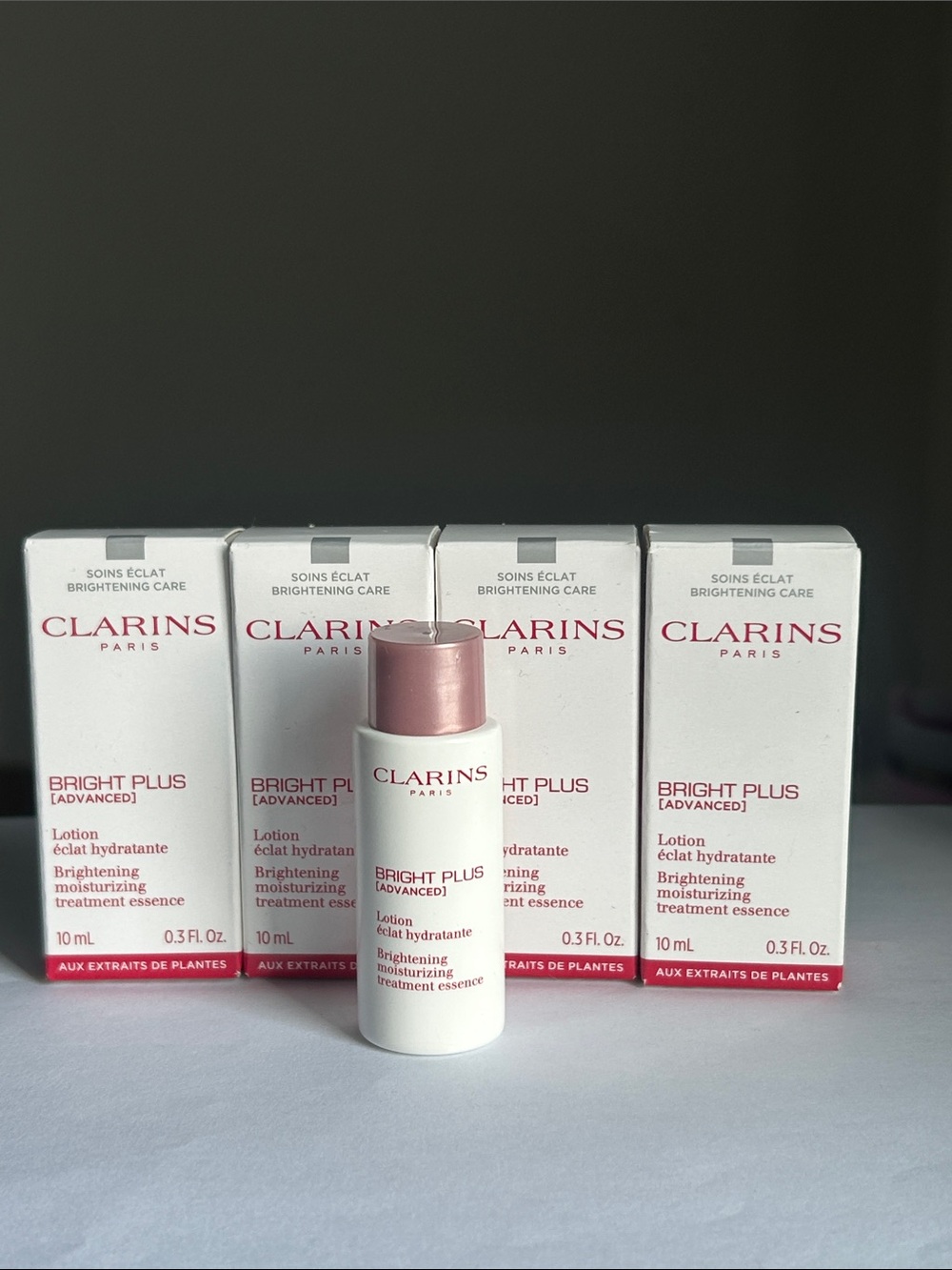 10mlx4 Clarins Bright Plus Advanced Brightening Moisturizing Lotion